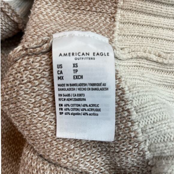 American Eagle cardigan womens size XS long sleeve cropped - Picture 5 of 6